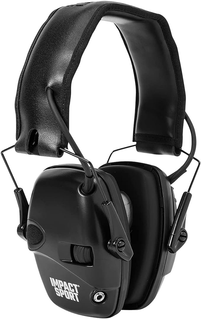 IMPACT SPORT SOUND AMPLIFICATION EARMUFF - Superior Shooting Hearing Protection
