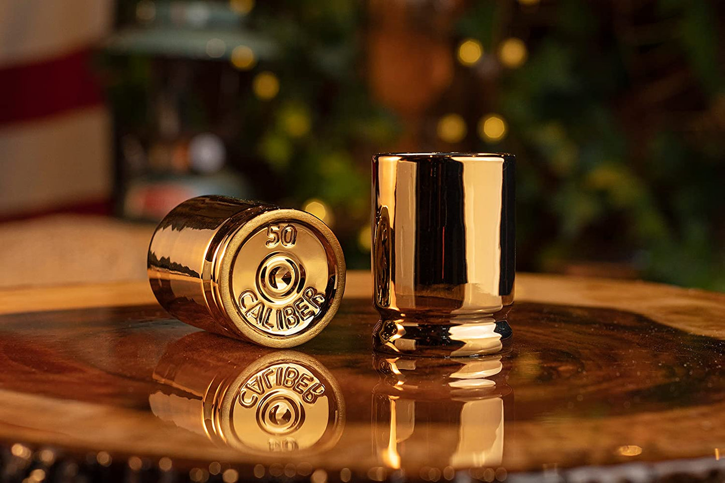 50 Caliber Bullet Cup Shot Glasses