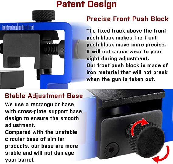 WIREGEAR Universal Rear Sight Tool